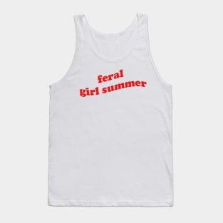 feral girl summer Tank Top